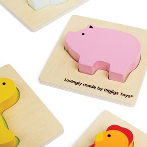 Jeu touche et trouve de la ferme