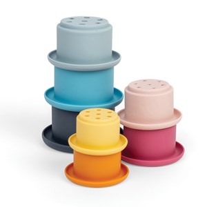 Gobelets de bain empilables