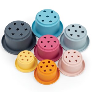 Gobelets de bain empilables