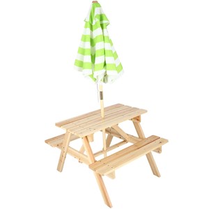 Table pique nique enfant avec parasol