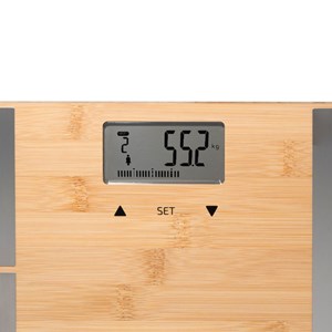 Bamboo fit - pèse personne impédancemètre en bambou