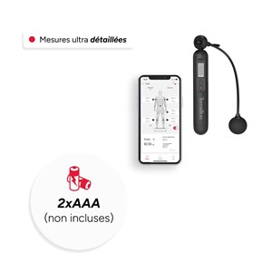 Gym fit rope - code à sauter connectée avec application