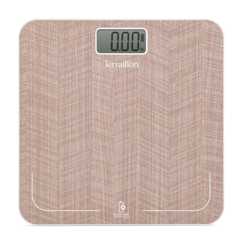 TERRAILLON Power free - p&egrave;se personne sans piles ni batterie effet chevrons