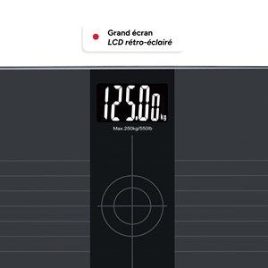 Every body - pèse personne très grande capacité 250kg et plateau xxl