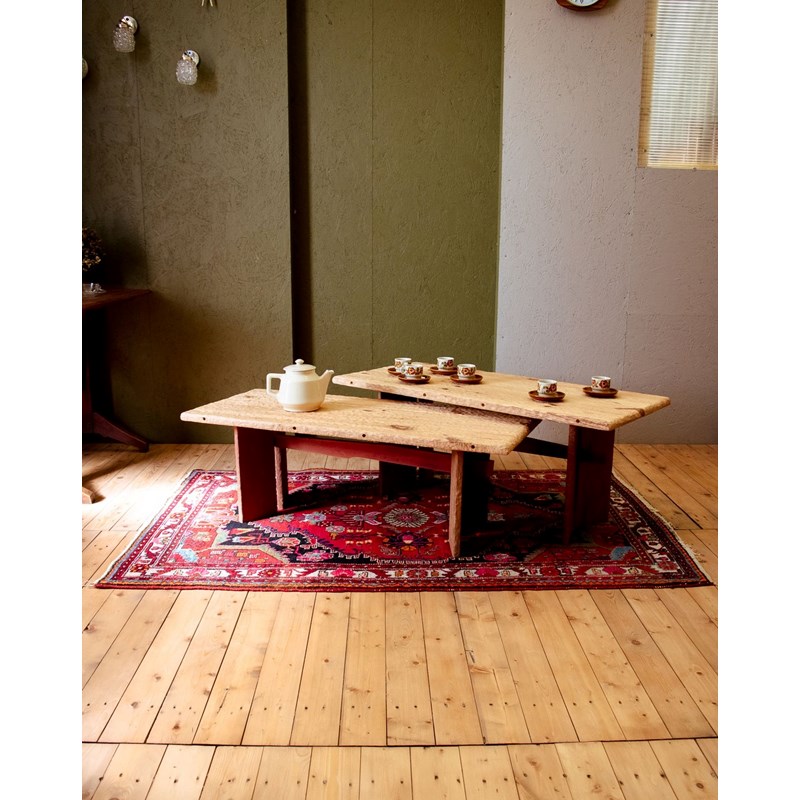 Debongout - Tables basses gigogne en bois n°839