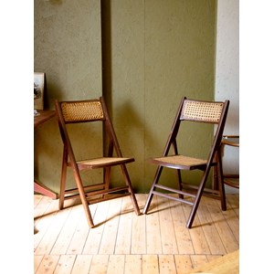 Paire de chaises en cannage n°1093