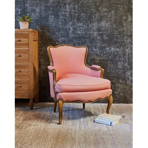 Fauteuil bergère en bois n°849