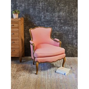 Fauteuil bergère en bois n°849