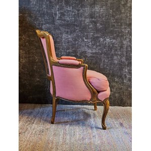 Fauteuil bergère en bois n°849