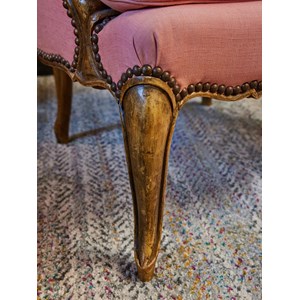 Fauteuil bergère en bois n°849