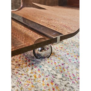 Table basse en plexiglass fumé n°888