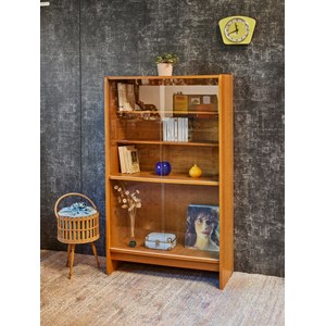 Vitrine en bois des années 70 n°203