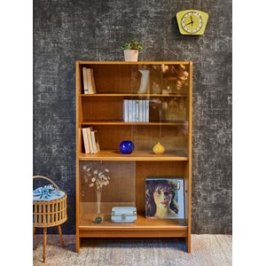 Vitrine en bois des années 70 n°203