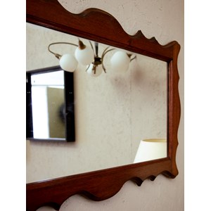 Georges, le miroir en bois n°1097