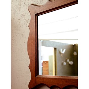 Georges, le miroir en bois n°1097