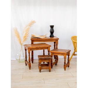 Tables gigognes en bois n°148