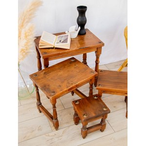 Tables gigognes en bois n°148