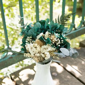 Bouquet de fleurs séchées fougère