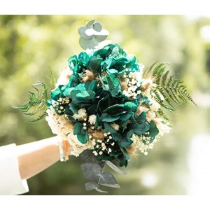Bouquet de fleurs séchées fougère