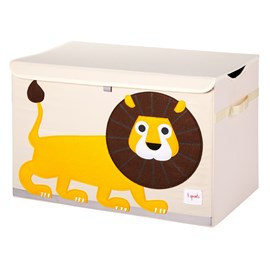 Coffre à jouets lion