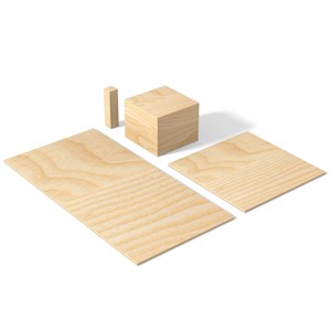 Medium pack just blocks - 166 pcs