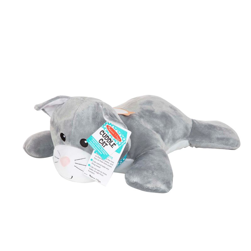 Peluche chat câlin