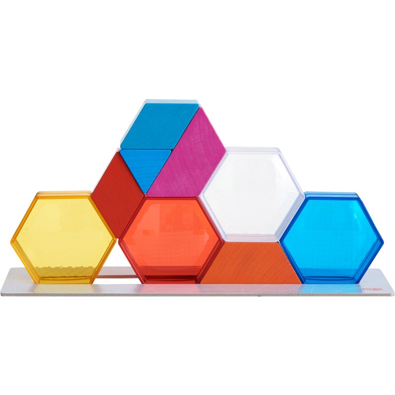 Haba - Jeu d'encastrement - cristaux colorés
