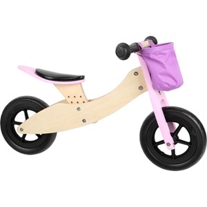 Draisienne tricycle 2 en 1 maxi rose