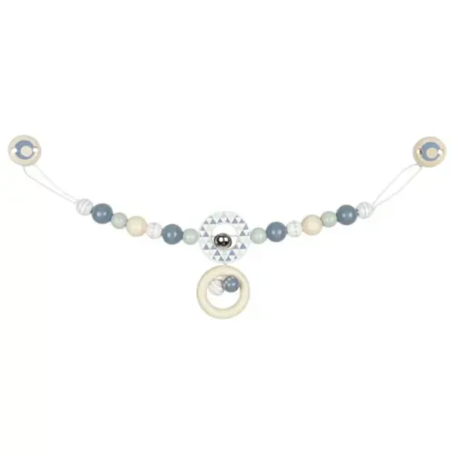 Heimess - Chaîne poussette tendance bleu
