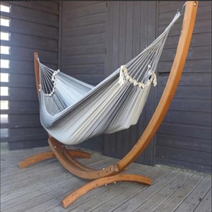 Support hamac latino relax l 3 gris