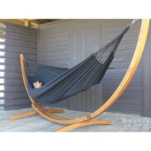 Hamac avec support latino xl cloud black