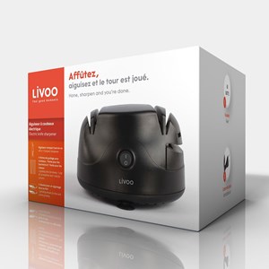 Livoo aiguiseur à couteaux electrique