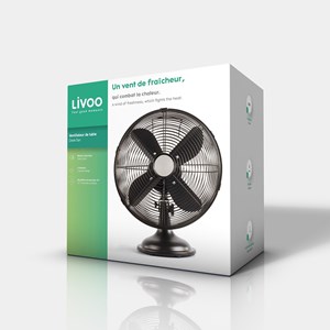 Livoo ventilateur de table