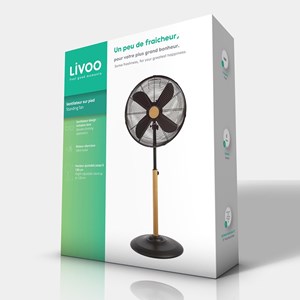Livoo ventilateur sur pied