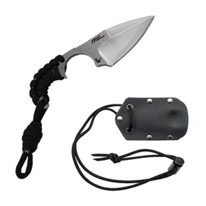 Couteau wildsteer krill noir avec étui