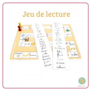 Jeu de lecture cursive