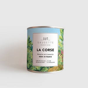 La corse - bougie artisanale parfumée