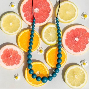Collier de portage peacock rond
