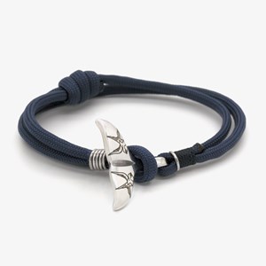 Bracelet baleine homme oiseau hirondelle