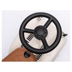 Push-car classic car blanc