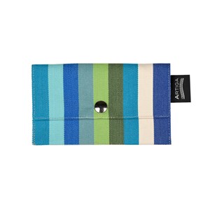 Porte feuille mauléon turquoise
