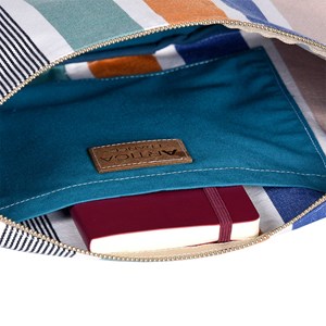 Mini sac sacoche garlin bleu bic