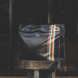 Sac aniko new chevron noir