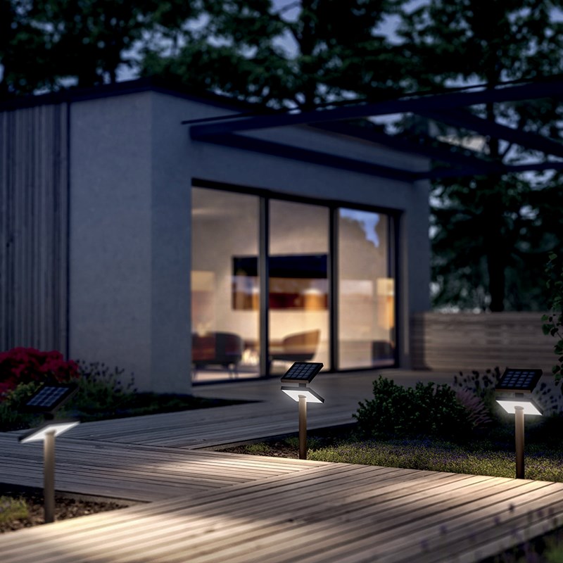 Spot solaire noir heliostepper