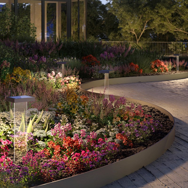 Balise solaire noir scotty