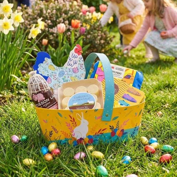 Panier casse-croûte de chocolat