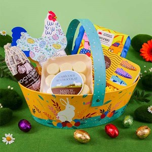 Panier casse-croûte de chocolat