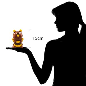 Abeille au chocolat au lait