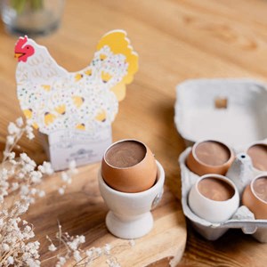 Véritable oeuf coquille au chocolat