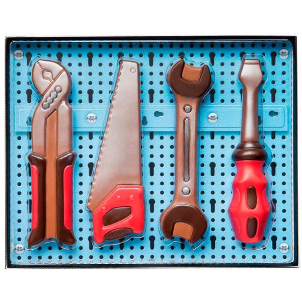 Coffret outils en chocolat